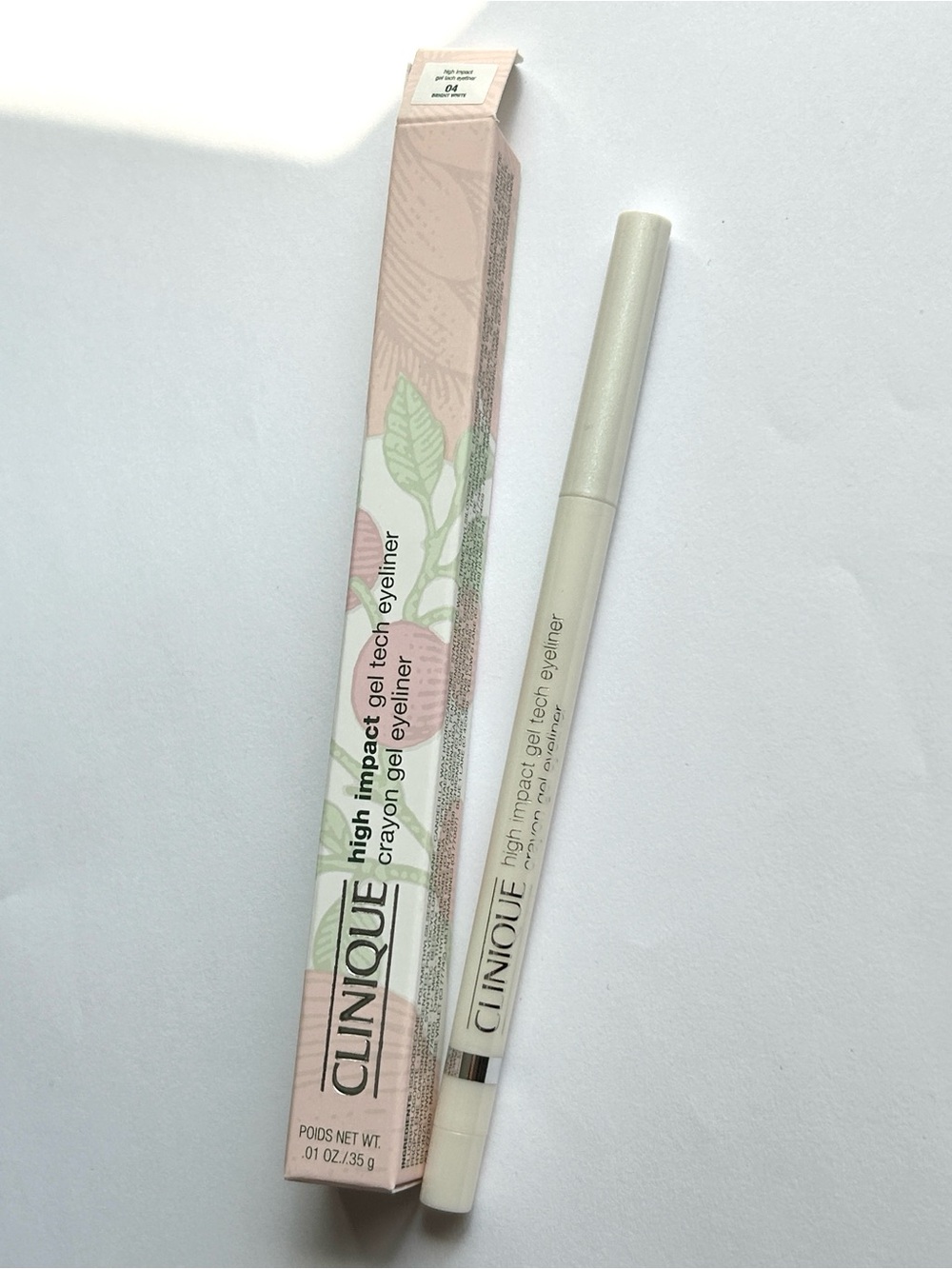 Clinique High Impact Gel Tech Crayon Gel Eyeliner — White full size